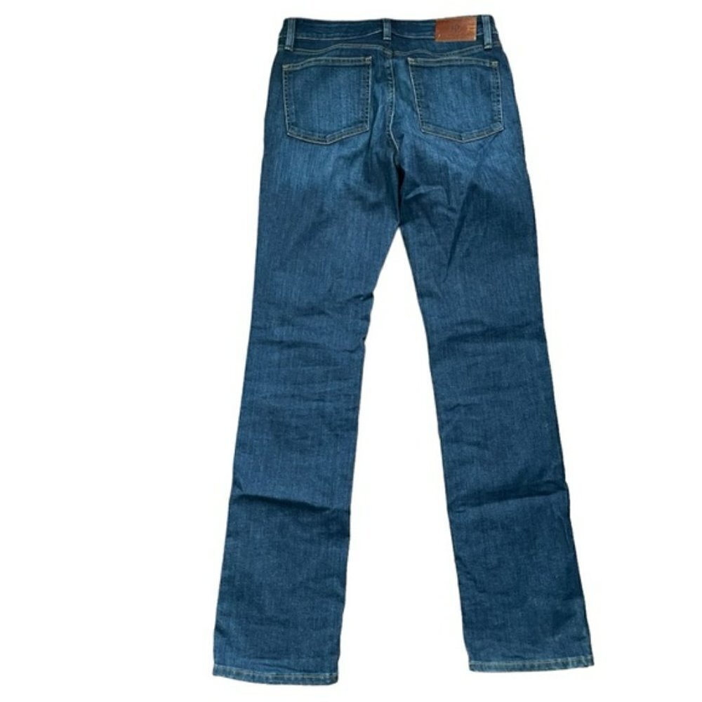 Lauren Ralph Lauren Black Label Blue Dark Wash Straight Leg Jeans US 6 - Picture 2 of 6